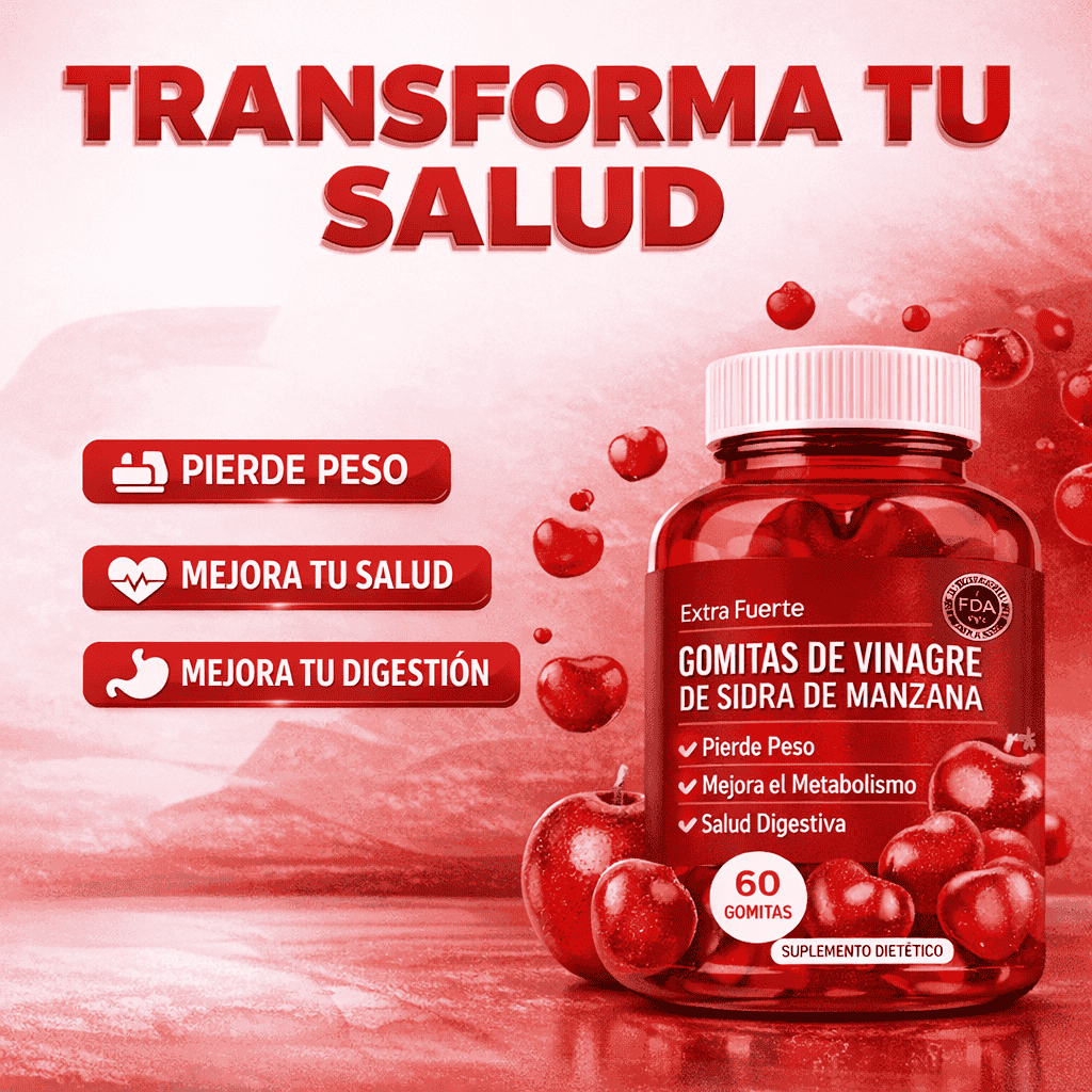 Gummies de Vinagre de Manzana - El primer paso para una vida más sana
