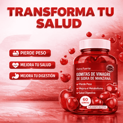 Gummies de Vinagre de Manzana - El primer paso para una vida más sana